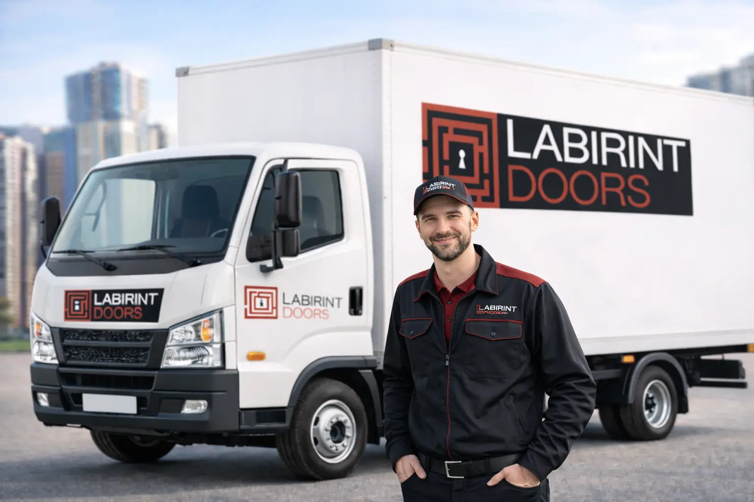 Доставка дверей Labirint