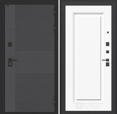 Входная дверь БН-05 панель 27 - Эмаль RAL 9003