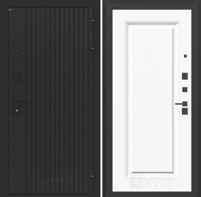 Входная дверь БН-06 панель 27 - Эмаль RAL 9003