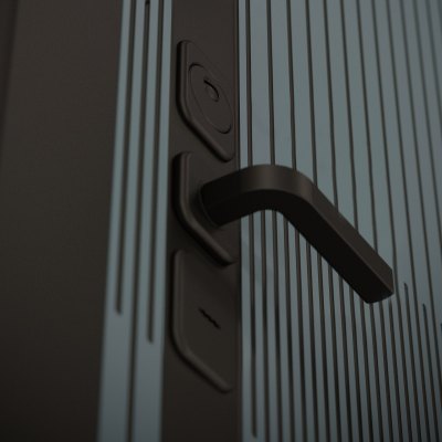 Входная дверь Иссида с зеркалом Дольче - Белый софт миниатюра 2