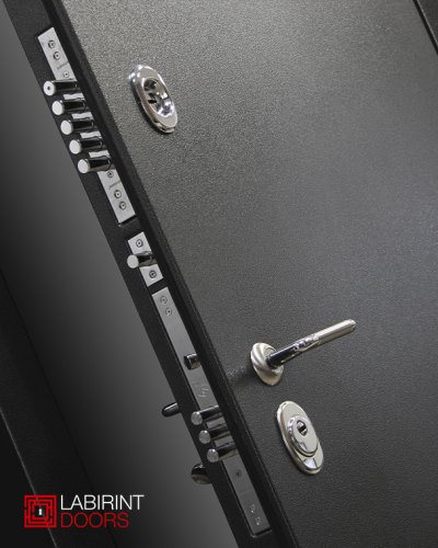 Входная дверь Сильвер 33 - Белый софт миниатюра 2