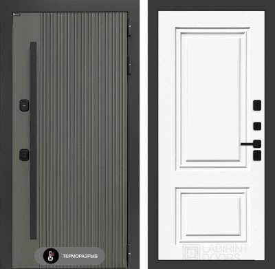 Входная дверь Термолаб 1 тепло 26 - Эмаль RAL 9003